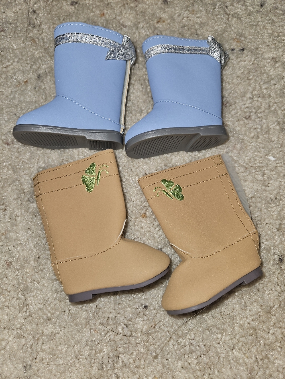 American Girl Doll Boots Lot Of 2 Pairs